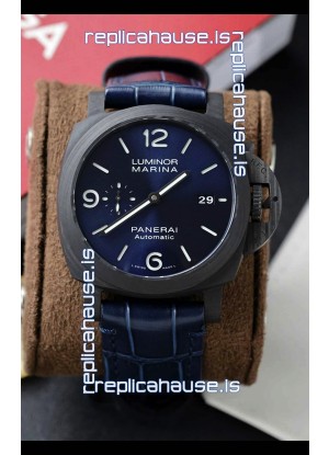 Panerai Super Clone Luminor PAM1664 Automatic Blue Dial 42MM Carbotech Swiss Replica