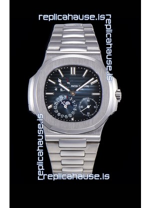 Patek Philippe Nautilus 5712/1A 1:1 Quality Swiss Replica Watch in Blue Dial 