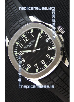 Patek Philippe Aquanaut 5167A-001 Swiss Replica Watch Black Dial - 1:1 Mirror Edition 