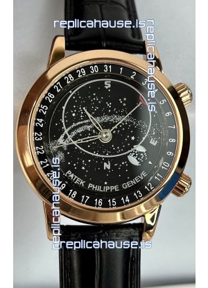 Patek Philippe 6104G Grand Complications Automatic Rose Gold 1:1 Mirror Replica Watch 