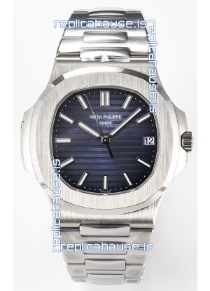 Patek Philippe Super Clone Nautilus 5711G-001 904L Steel Blue Dial 