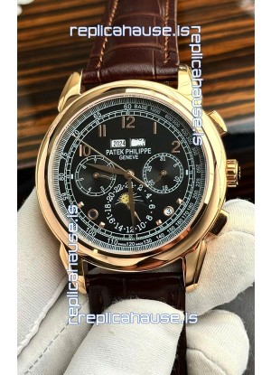 Patek Philippe Grand Complications 5270 Swiss Replica Watch in Rose Gold Casing