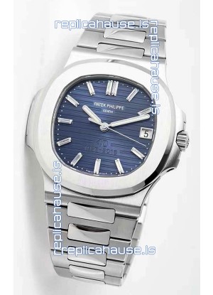 Patek Philippe Nautilus 5711 50th Anniverasy Edition 1:1 Mirror Watch in Blue Dial 904L Steel 