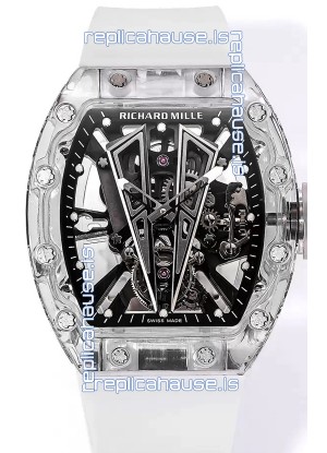 Richard Mille RM27-03 Sapphire Casing with Genuine Tourbillon Movement 1:1 Ultimate Replica
