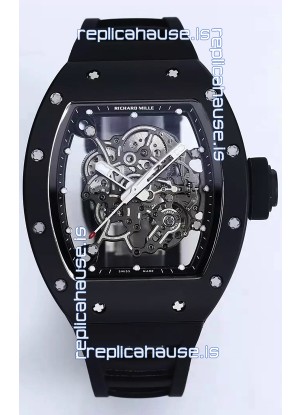 Richard Mille RM055 Ceramic Casing with Genuine Tourbillon Super Clone Watch