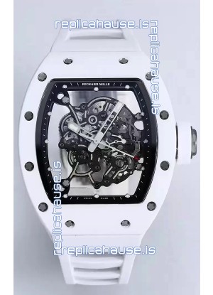 Richard Mille RM055 Ceramic Casing with Genuine Tourbillon Super Clone Watch