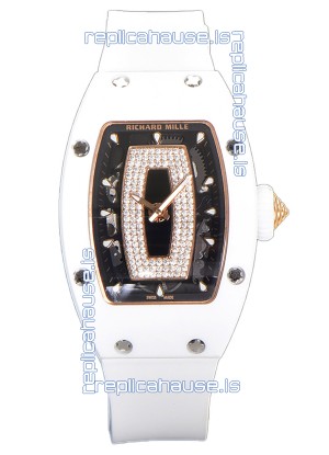 Richard Mille RM007 White Ceramic Automatic Superclone Swiss Replica Watch