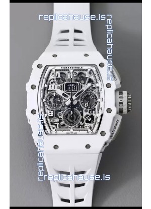 Richard Mille RM11-03 Titanium/White Ceramic 1:1 Mirror Quality Swiss Replica Watch