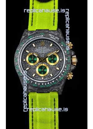 Rolex Daytona CHRONUSART Forged Cabon Casing 1:1 Mirror Replica Multicolored Dial