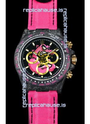 Rolex Daytona CHRONUSART Forged Cabon Casing 1:1 Mirror Replica Multicolored Dial
