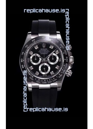Rolex Daytona 116509 White Gold Original Cal.4130 Movement - 1:1 Mirror 904L Steel Watch