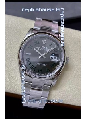 Rolex Datejust "Wimbledon" Cal.3235 Movement Swiss Watch - Ultimate 904L Steel 36MM