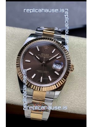 Rolex Datejust 126331 41MM ETA 3235 Swiss 1:1 Mirror Replica Watch in Rose Gold 904L Steel