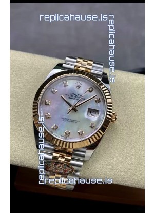 Rolex Datejust 126331 41MM ETA 3235 Swiss 1:1 Mirror Replica Watch in Rose Gold 904L Steel