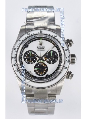 Rolex Daytona Super Clone Artisans De Geneve Edition White Dial Swiss Replica Watch
