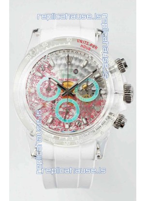 Rolex Daytona AET Remould XMAS Sapphires Casing 1:1 Swiss Replica Watch 