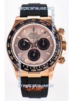 Rolex Cosmograph Daytona M126515 Rose Gold Casing & Dial Original Cal.4131 Movement Watch 