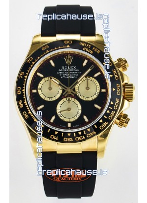 Rolex Cosmograph Daytona M126518 Yellow Gold Black Dial Original Cal.4131 Movement