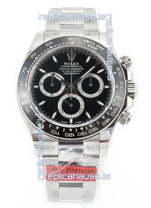 Rolex Cosmograph Daytona 126500 Black Dial Cal.4131 Movement - 904L Steel Watch