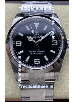 Rolex Explorer I M124270 Black Dial 36MM - 904L Steel in ETA 3230 Movement