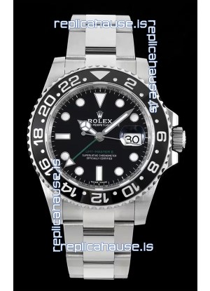 Rolex GMT Masters II 116710LN-78200 Cal.3186 Movement Swiss Replica - Ultimate 904L Steel Watch