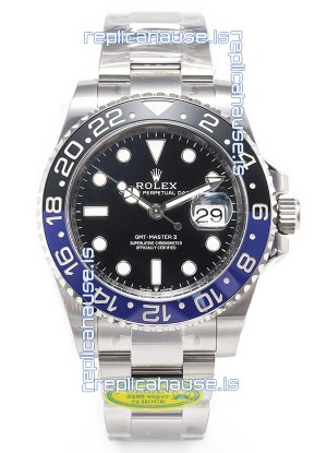 Rolex GMT Masters II Super Clone 126710BLNR Batman Cal.3285 Movement Swiss Replica Watch