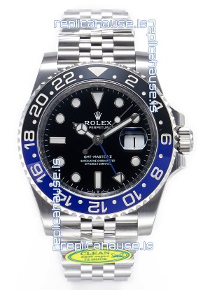 Rolex GMT Masters II 126710BLNR BATGIRL Cal.3285 72 Hours Power Jubilee Strap Swiss Replica 904L Steel 