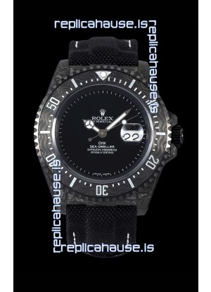 Rolex Sea-Dweller DiW Edition 43MM Carbon Bezel Swiss Replica Watch - 1:1 Mirror Replica