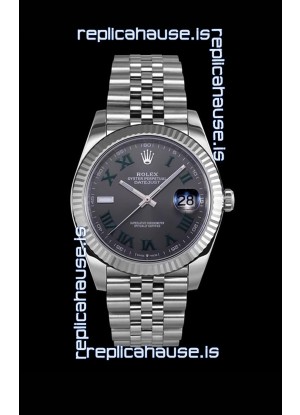 Rolex Datejust Wimbledon Cal.3235 Movement Swiss Watch - Ultimate 904L Steel 41MM