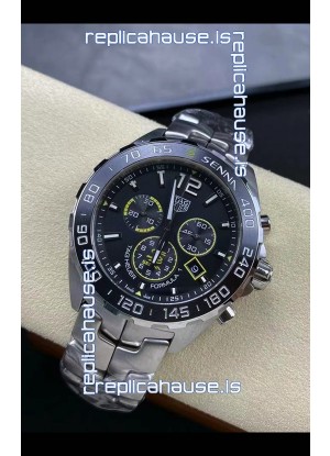 Tag Heuer F1 Edition Swiss Quartz Watch in Grey Dial Stainless Steel Casing 