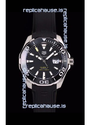 Tag Heuer Aquaracer Calibre 5 1:1 Mirror Replica Watch Black Dial