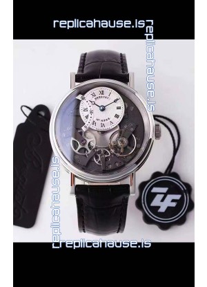 Breguet Tradition 7057BR/R9/9W6 Steel Casing Dual Tourbillon Swiss Replica Watch