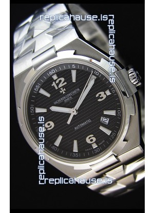 Vacheron Constantin Overseas Black Dial Swiss Replica Watch 