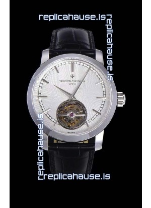 Vacheron Constantin Minute Repeater Tourbillon Swiss Replica Watch in Steel Casing 44MM Steel Casing