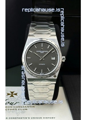 Vacheron Constantin Historiques 222 Super Clone 37MM Steel Casing Watch in Grey Dial 