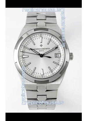 Vacheron Constantin Overseas 1:1 Mirror Swiss Replica Watch in Steel Dial 