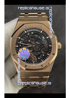 Audemars Piguet Royal Oak Double Balance Wheel Openworked Edition 1:1 Mirror Swiss Replica Watch 