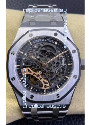 Audemars Piguet Royal Oak Double Balance Wheel Openworked Edition 1:1 Mirror Swiss Replica Watch 