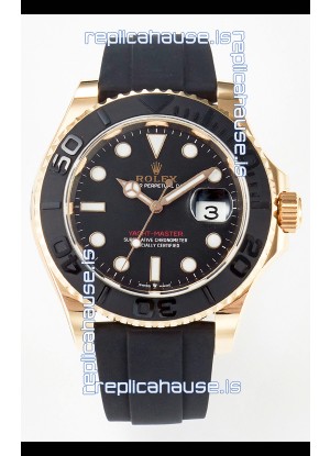 Rolex Yachtmaster Super Clone 126655 Rose Gold 42MM Cal.3235 Swiss 1:1 Swiss Replica