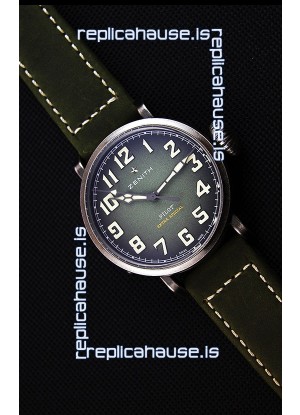 Zenith Pilot Type 20 Extra Special Green Dial Swiss Replica Watch 40MM