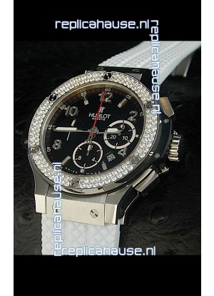 Hublot Big Bang Swiss Replica Watch in Black Dial