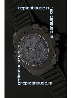Hublot Big Bang King Power All Black Swiss Watch Ceramic Case