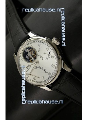 IWC Portugese Mystere Tourbillon Swiss Replica Watch in White 