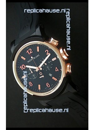Montblanc Timewalker Chrono Watch in Rose Gold Casing