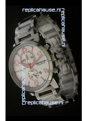 Montblanc FlyBack Chronometer Watch in Stainless Steel Casing