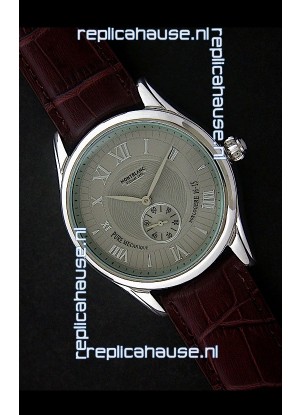 Mont Blanc Star Chrono Watch in Grey Dial
