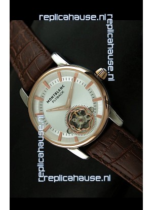Mont Blanc Flyback Japanese Tourbillon Replica Watch 