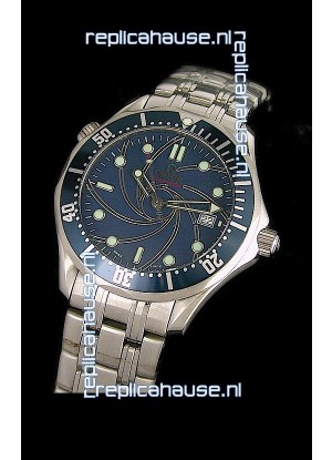 Omega Seamaster 007 Swiss Watch in Blue Dial