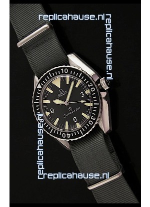 Omega Seamaster 300 Military Swiss Watch in Steel