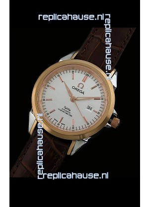 Omega Deville Escapement Mechanical Rose Golden Watch